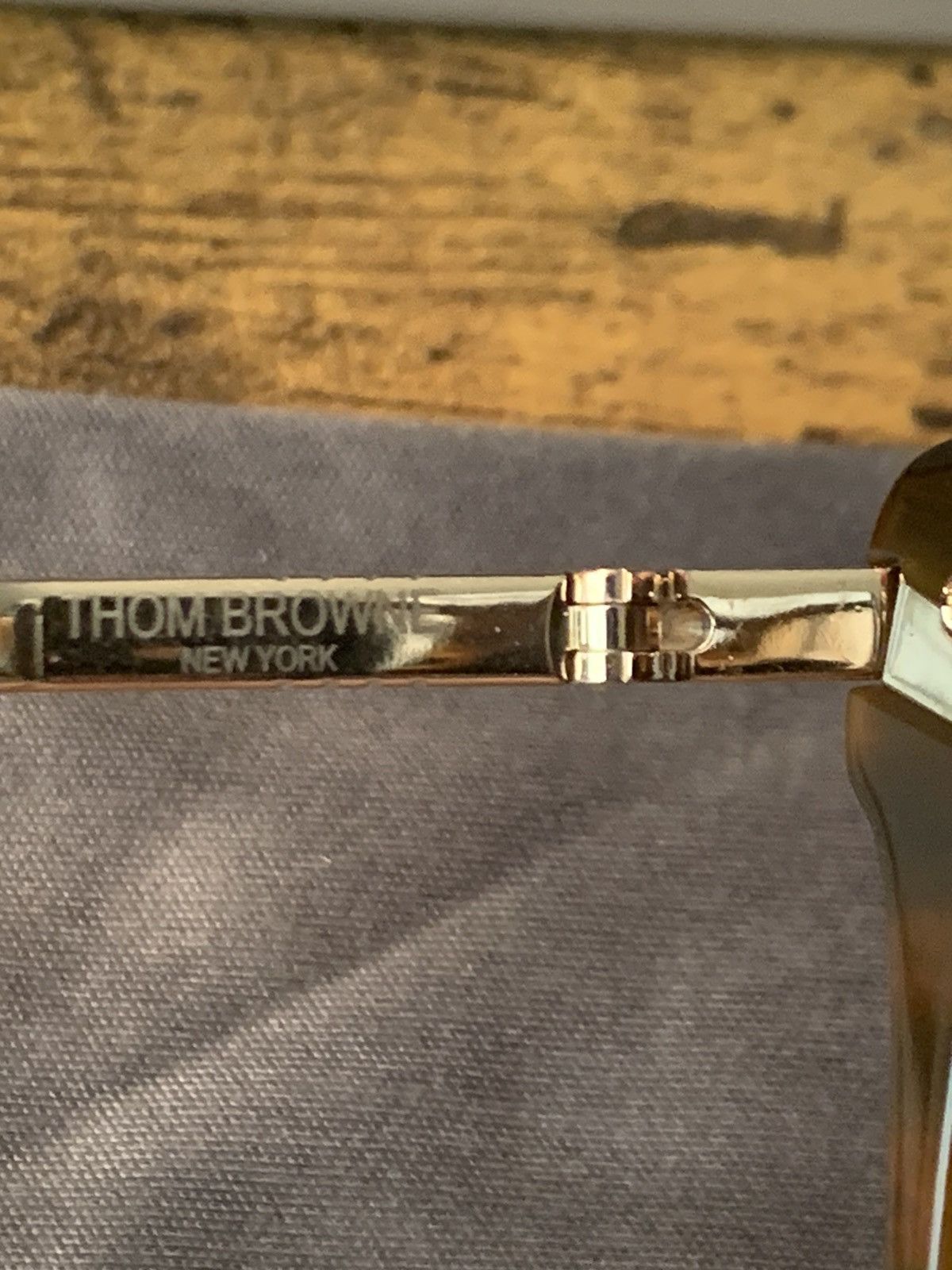 Thom Browne RARE* New Thom Browne Wayfarer Cat Eye Japan-Made Sunglasses Size ONE SIZE - 4 Thumbnail
