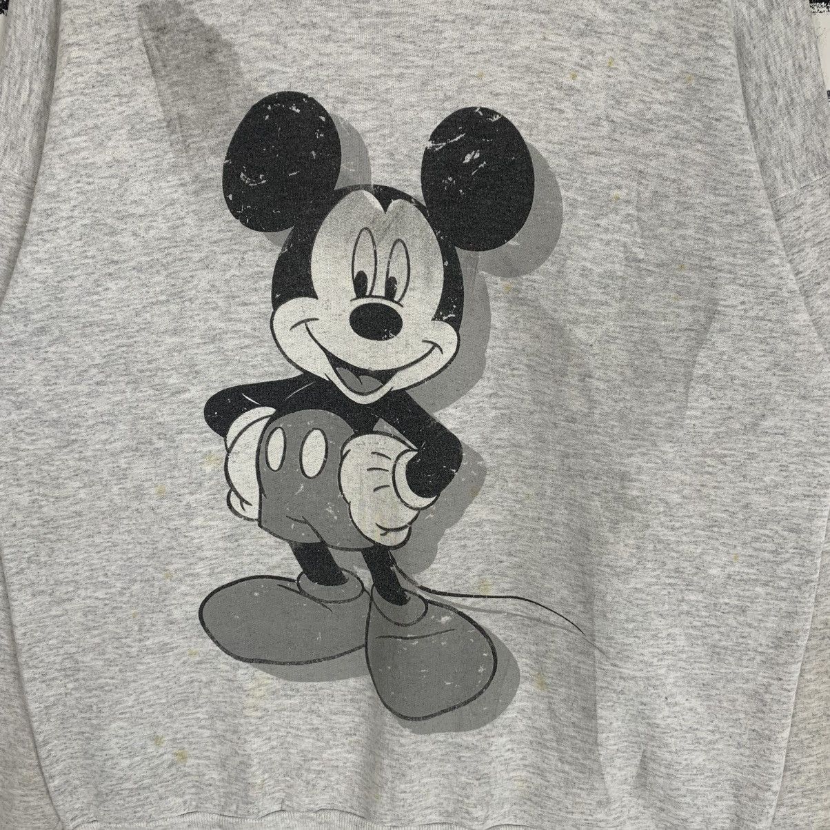 Disney × Mickey Mouse × Vintage 90s Disney Mickey Mouse Sweatshirt Size US L / EU 52-54 / 3 - 4 Thumbnail