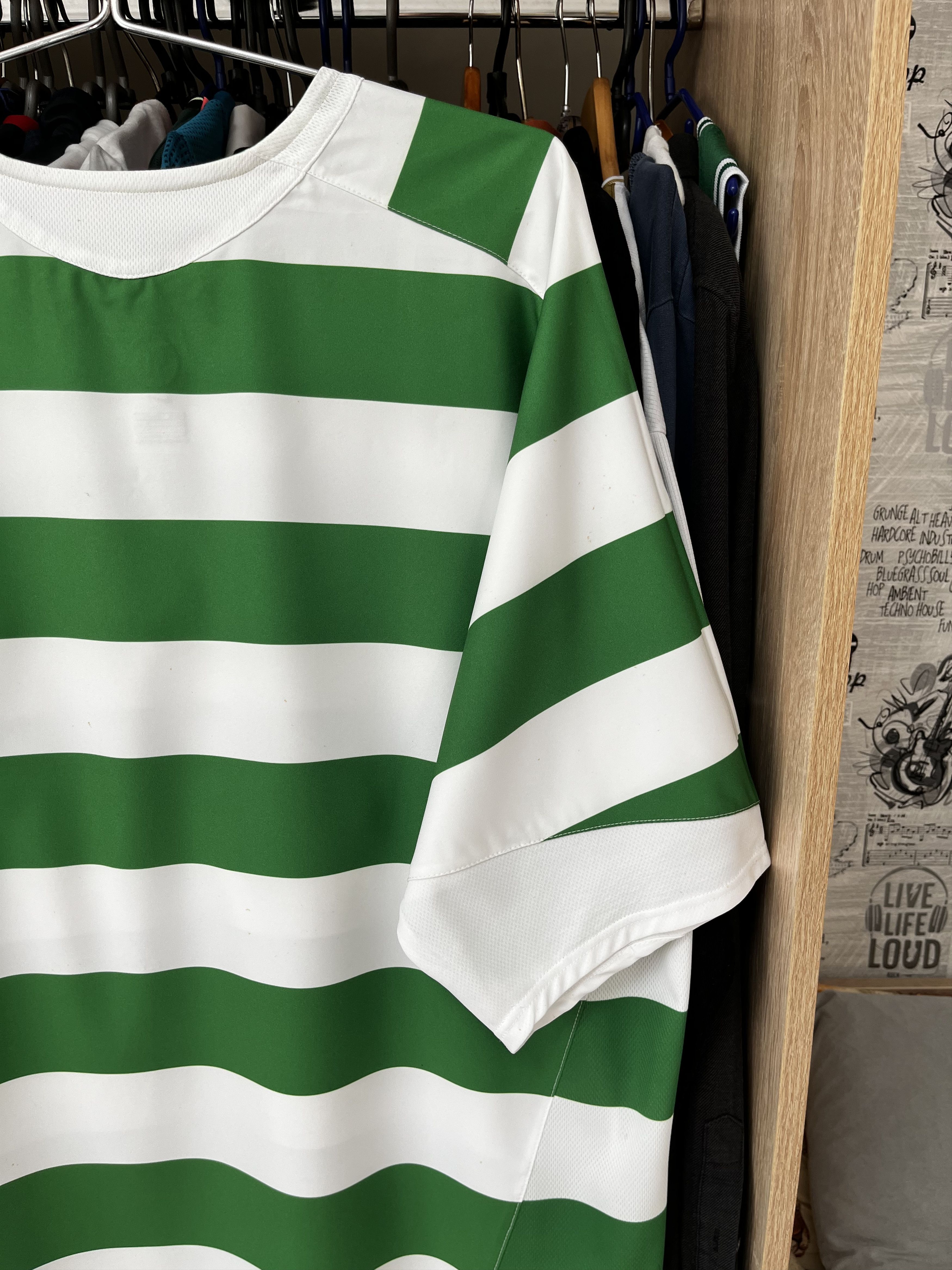 Nike ⚽️ CELTIC 2005/06 NIKE HOME FOOTBALL JERSEY SOCCER SHIRT Size US XXL / EU 58 / 5 - 11 Thumbnail