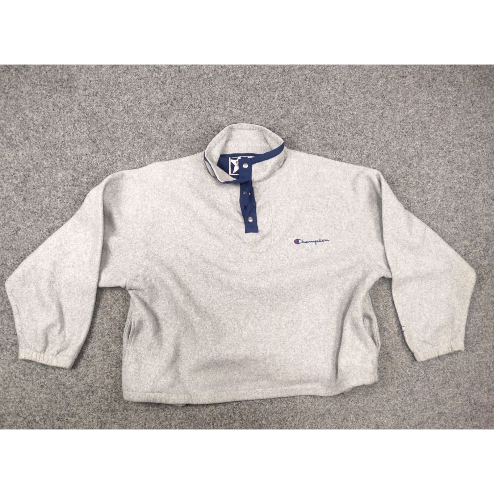 Champion VINTAGE Champion Olympic USA Pullover Sweatshirt Gray Fleece XL Men Size US XL / EU 56 / 4 - 6 Thumbnail