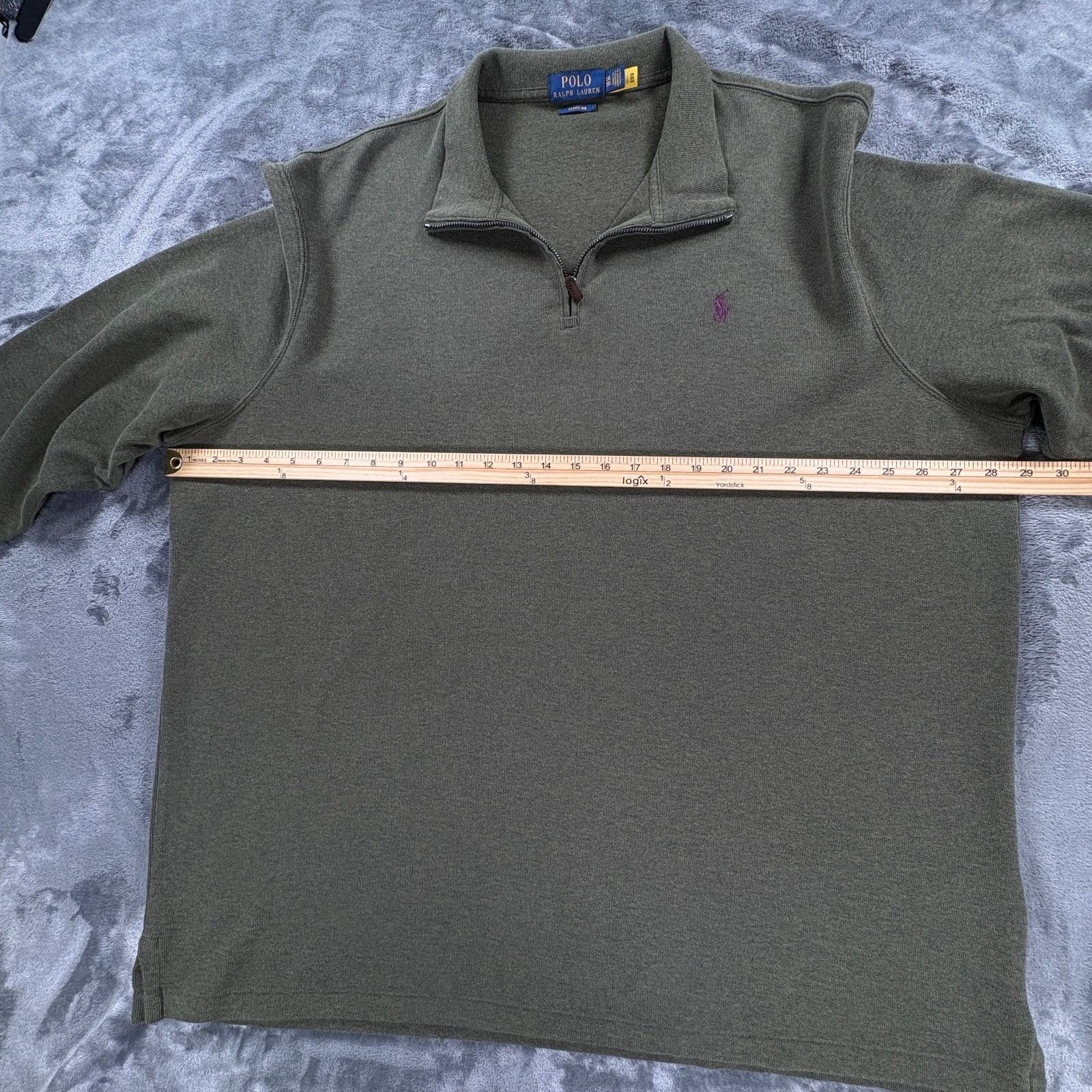 Polo Ralph Lauren Polo Ralph Lauren Estate Rib Pullover Men XXL Olive Green Qu Size US XXL / EU 58 / 5 - 5 Thumbnail