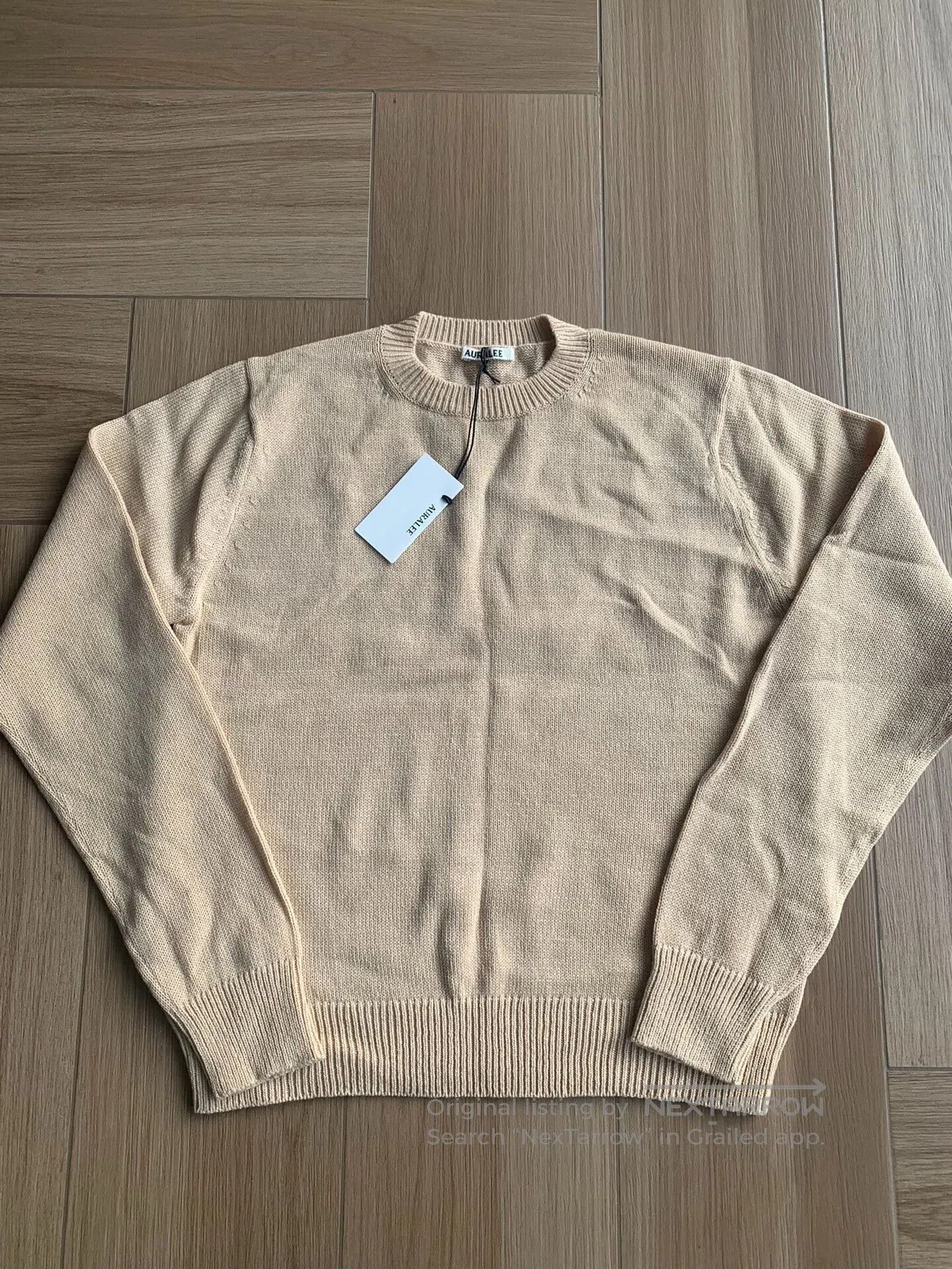 Auralee AURALEE 25AW Lightweight Cashmere Crewneck. Size US XXL / EU 58 / 5 - 1 Thumbnail