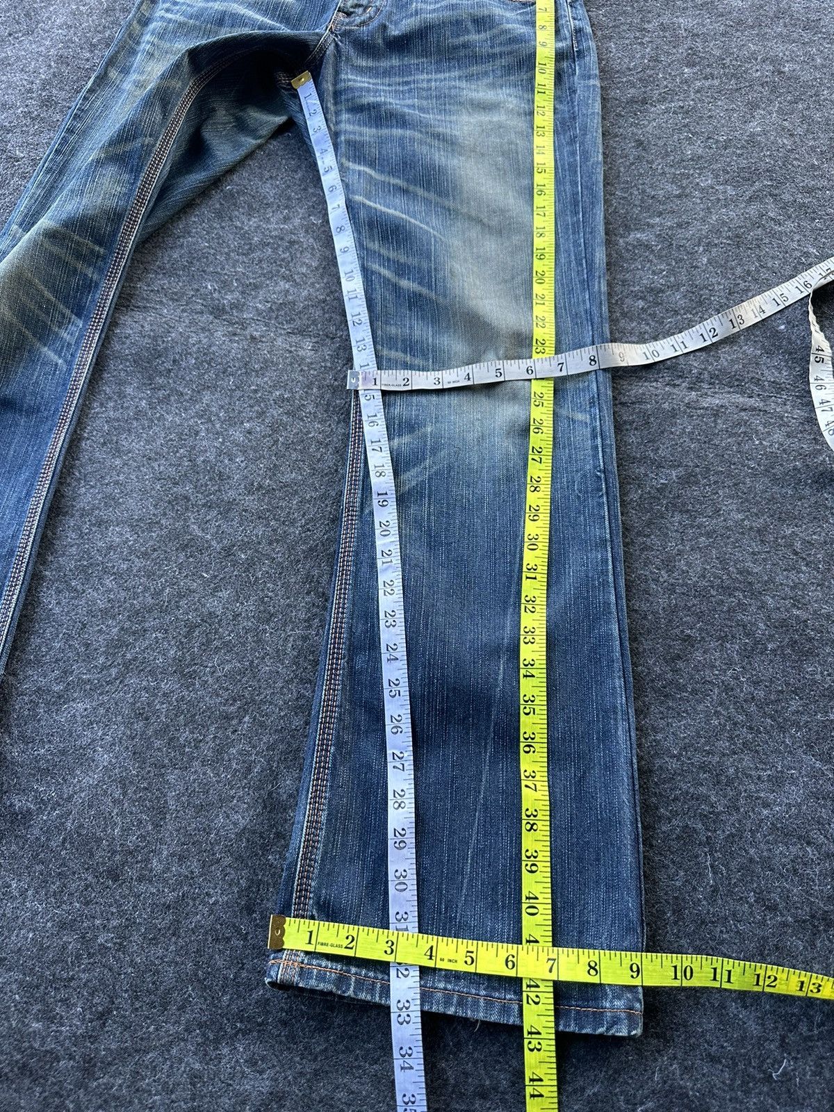Edwin Vintage Mudwash Edwin Exclusive Flare Denim 30x33 D343 Size US 30 / EU 46 - 12 Thumbnail