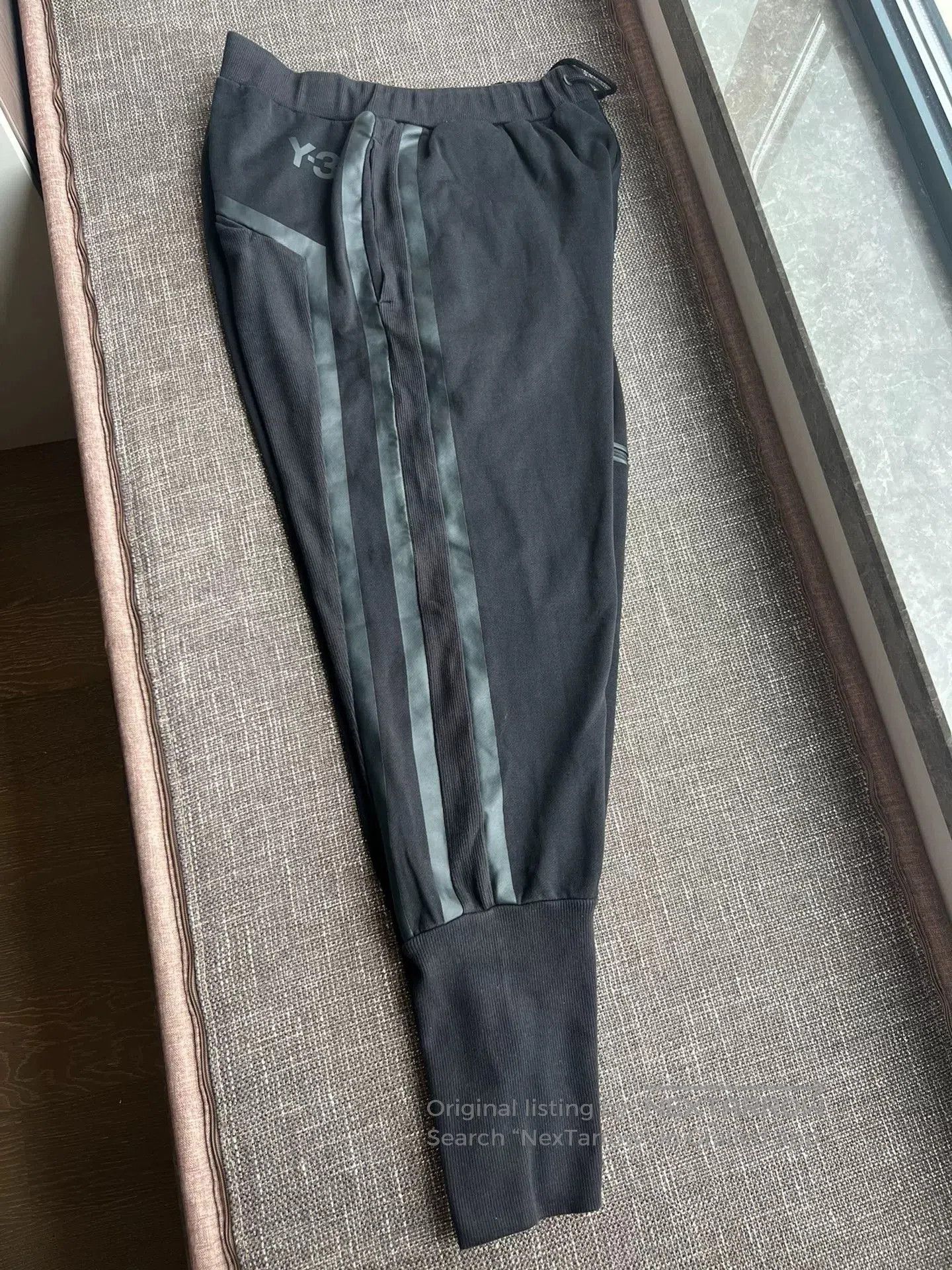 Y-3 Y-3 Black Samurai Men's Pants. Size US 30 / EU 46 - 5 Thumbnail