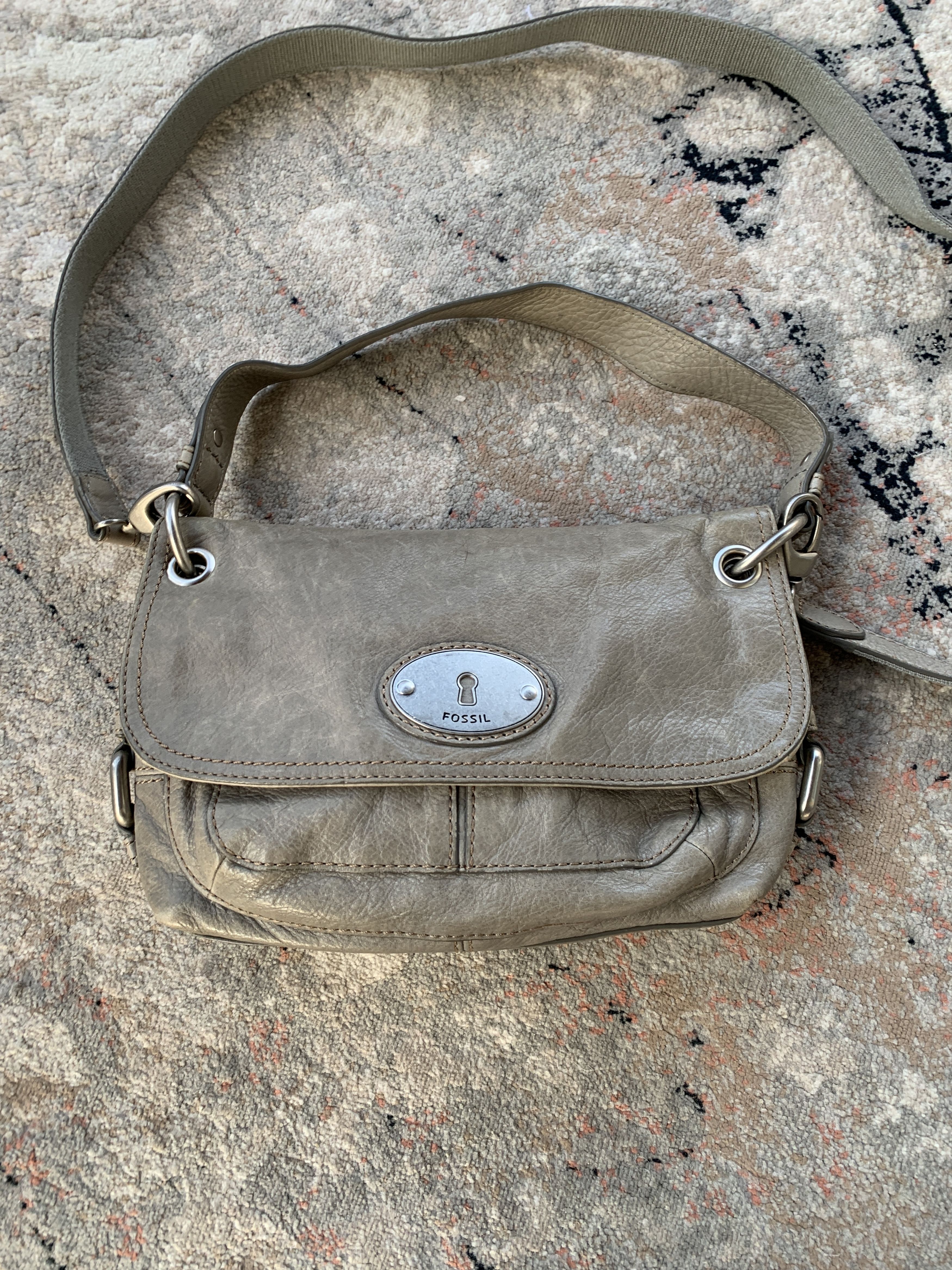 Fossil × Leather × Vintage Fossil Vintage Leather Bag Size ONE SIZE - 2 Thumbnail