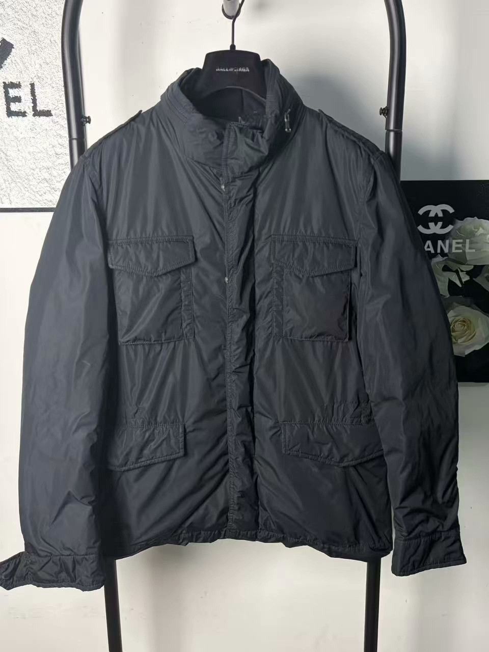 Moncler Moncler Black Light Jacket l Men Size US L / EU 52-54 / 3 - 1 Thumbnail