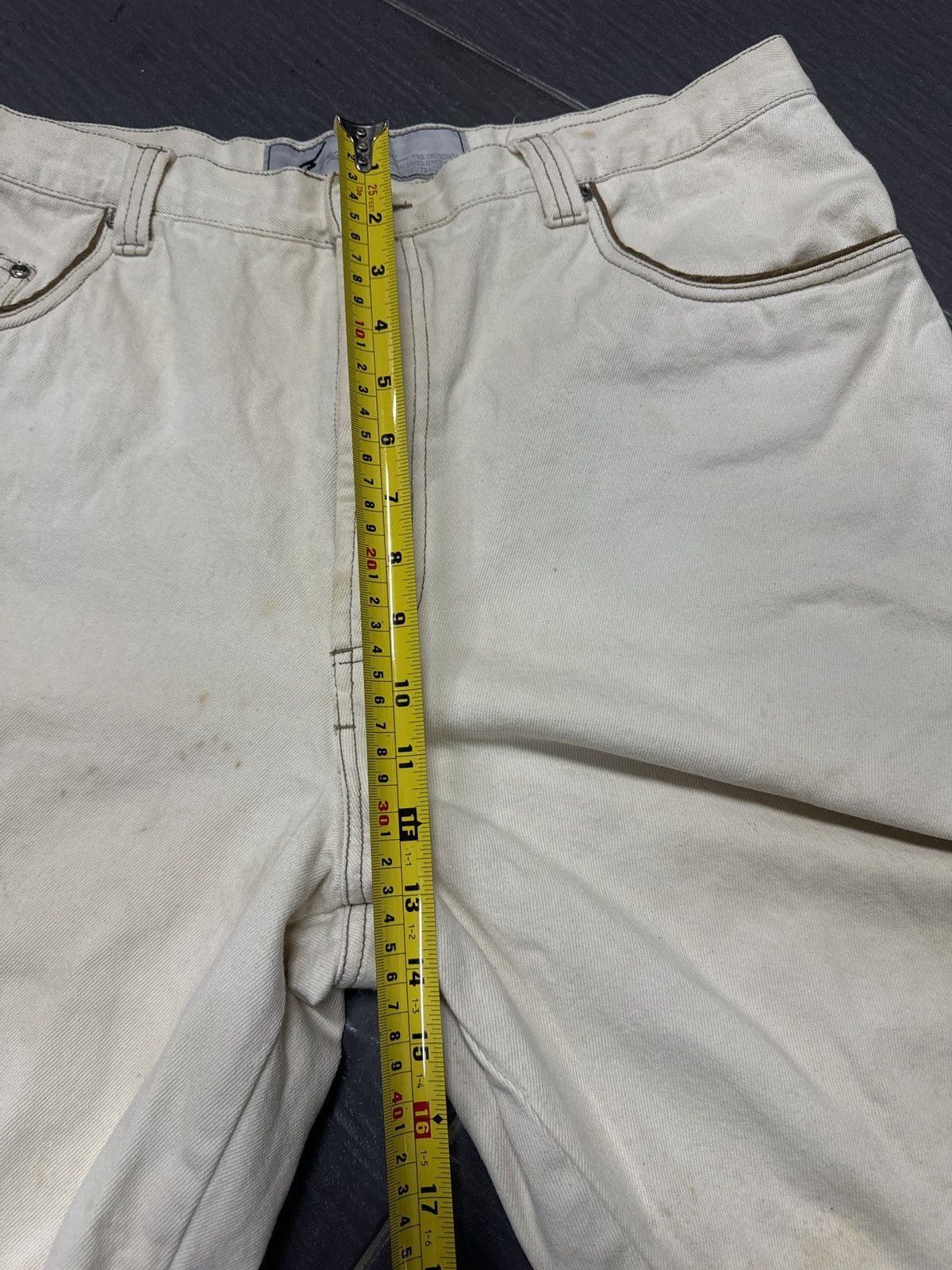 Karl Kani LIGHT BROWN KARL KANI SKATEBOARDING DENIM SHORT Size US 37 - 2 Thumbnail