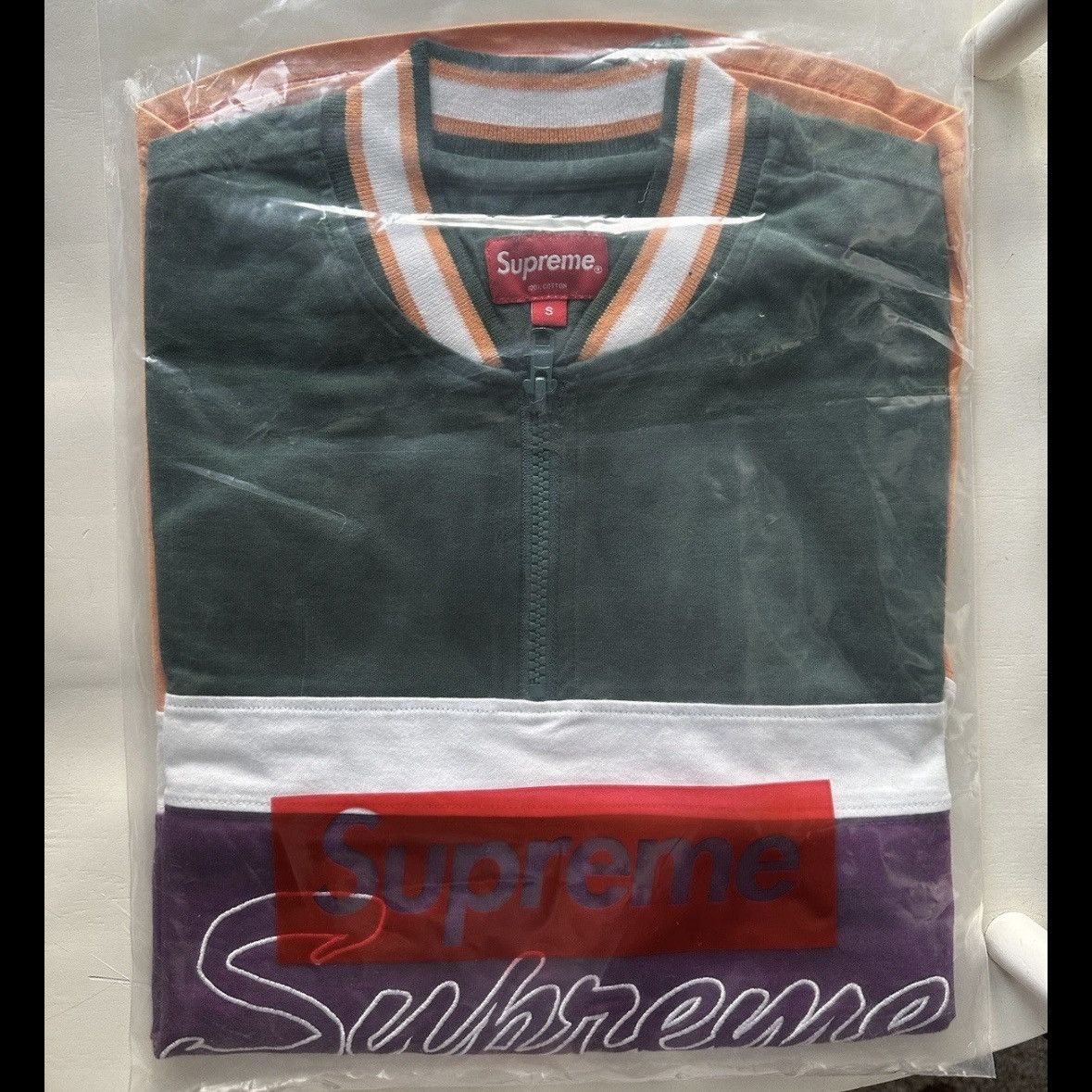Supreme Supreme Half Zip S/S Baseball Top Very Rare Sz SMALL SS17 Size US S / EU 44-46 / 1 - 2 Thumbnail