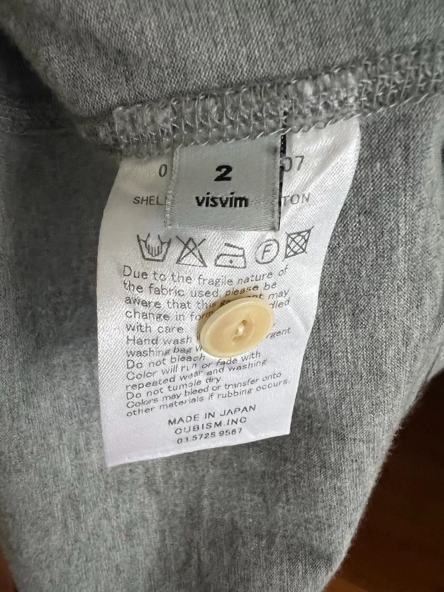 Visvim visvim 2013 Henley Collar Short Sleeve T-Shirt Size US M / EU 48-50 / 2 - 6 Thumbnail