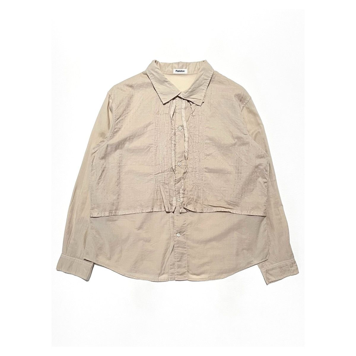 Issey Miyake Platation ISSEY MIYAKE Shirt Size M / US 6-8 / IT 42-44 - 1 Thumbnail