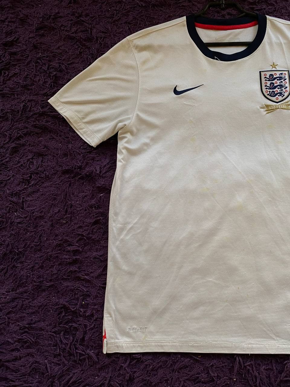Nike × Vintage Nike England Ubique Home Jersey T Shirt Tee Size US L / EU 52-54 / 3 - 23 Thumbnail