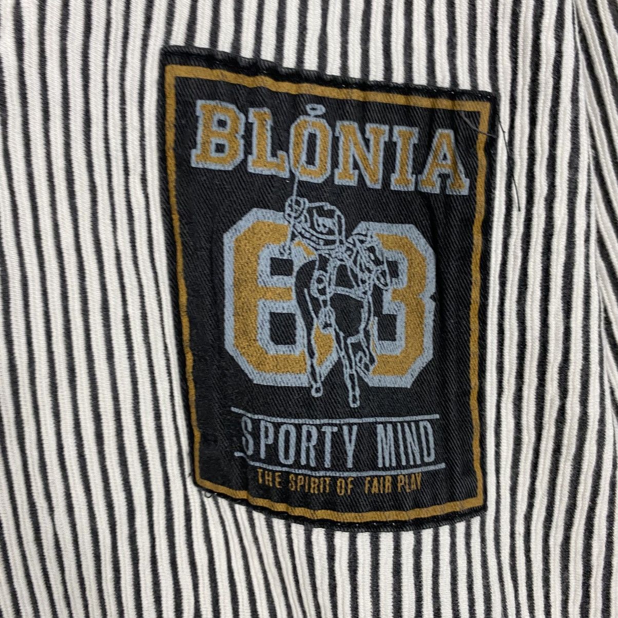 Japanese Brand Half Zipper Sweatshirt Striped Design Blonia Papa Cartoon Size US M / EU 48-50 / 2 - 12 Thumbnail