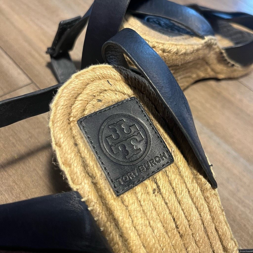 Tory Burch Tory Burch Bima Wedge Espadrille Sandal Women Size 11 Size US 11 / IT 41 - 6 Thumbnail