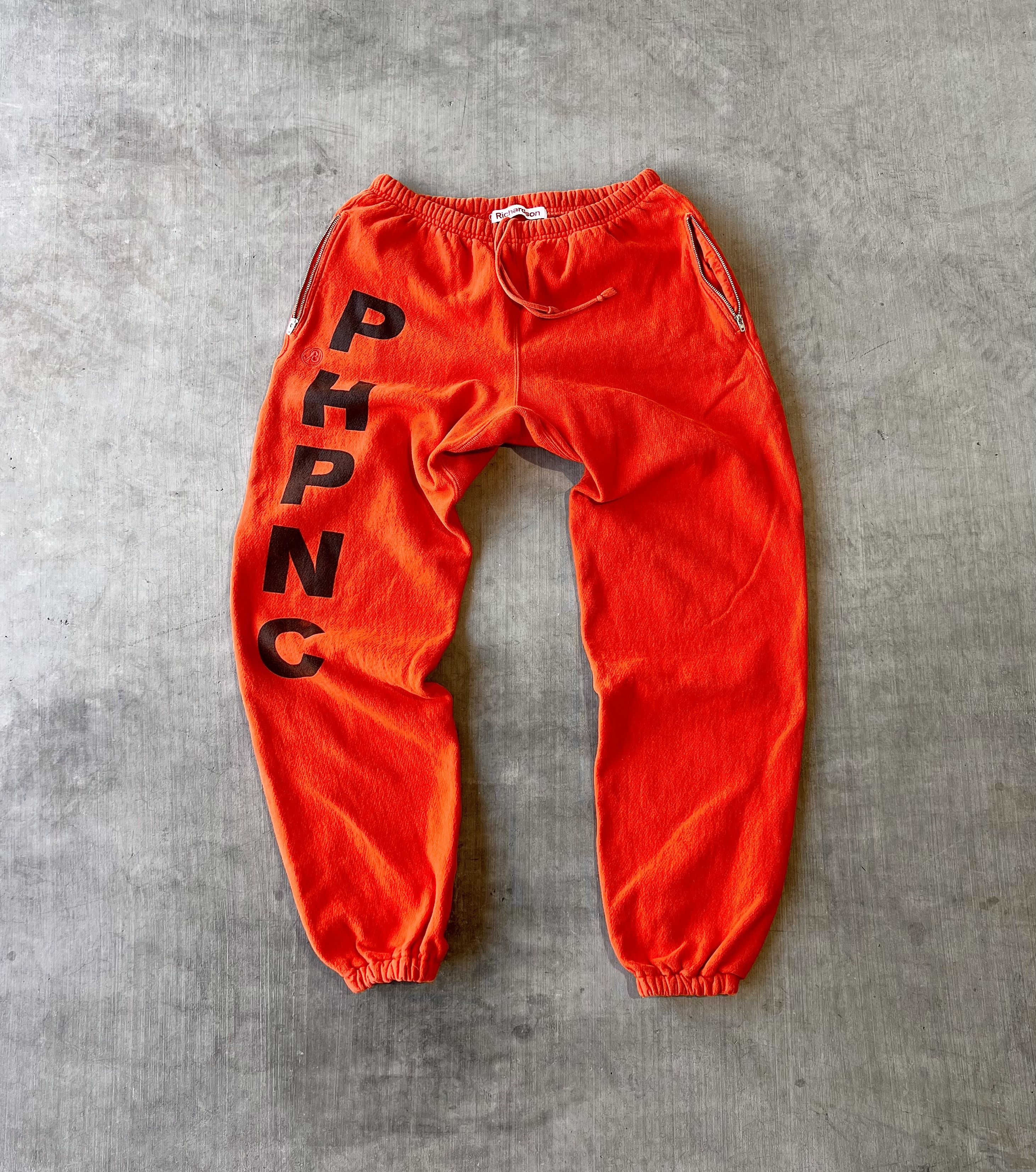 image of Richardson Hardware Phpnc Orange Sweatpants in Jail Orange, Men's (Size 32)