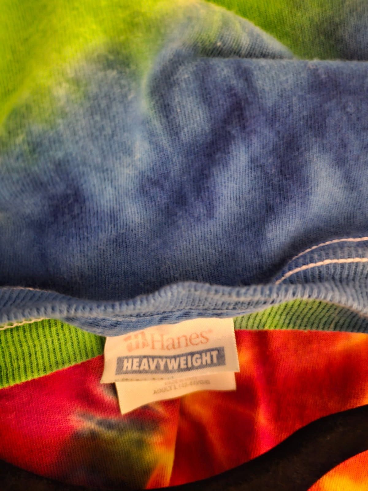 Hanes Dead president's Tour Tie Dye 19th annual Thing Rallye Hanes Size US L / EU 52-54 / 3 - 4 Thumbnail