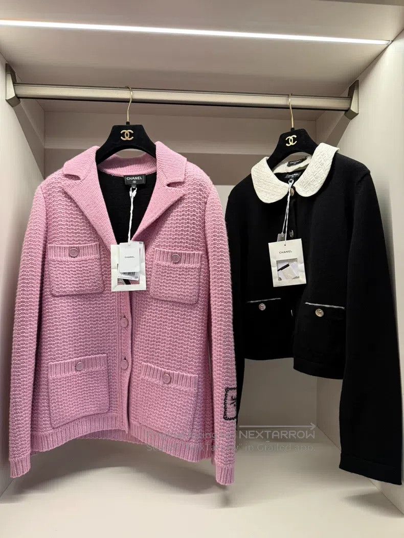 Chanel Chanel Pink cardigan coat Size XS / US 0-2 / IT 36-38 - 9 Thumbnail