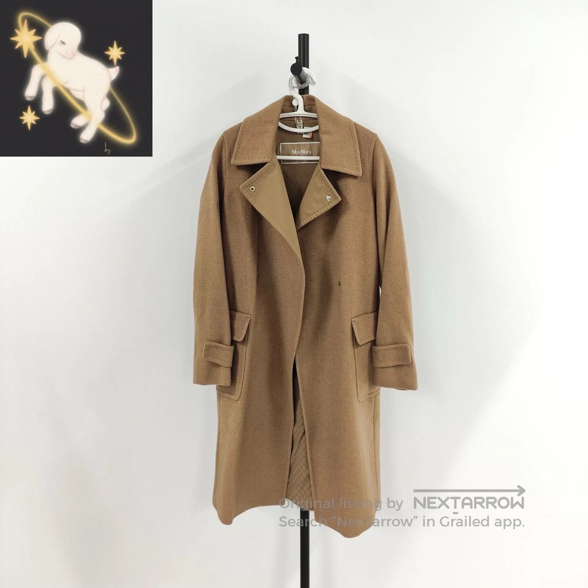 Max Mara MaxMara Brown Camel Hair Mid. Size XS / US 0-2 / IT 36-38 - 1 Thumbnail