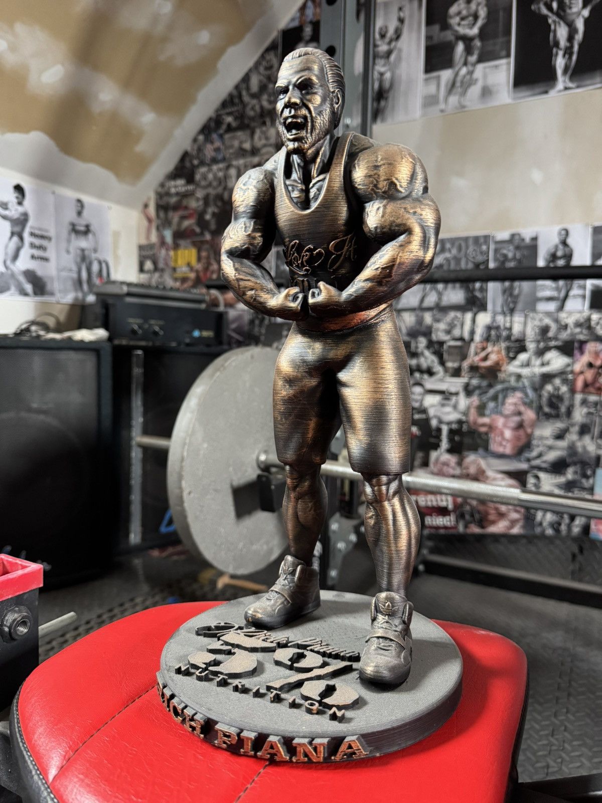 Other Gym statue Rich Piana 35cm Size ONE SIZE - 4 Thumbnail