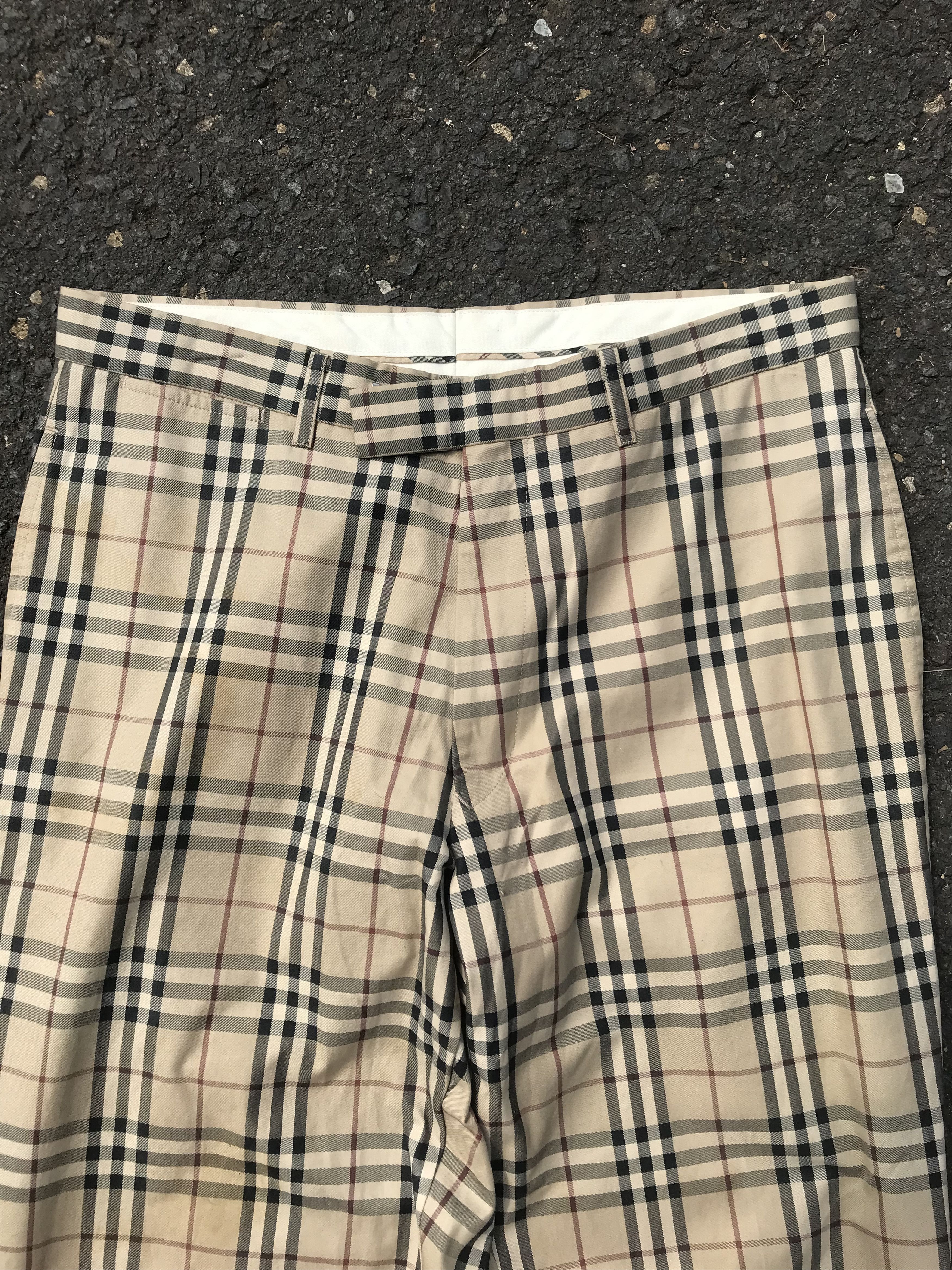 Burberry × Designer Vintage Burberry nova check trousers Size US 31 - 3 Thumbnail