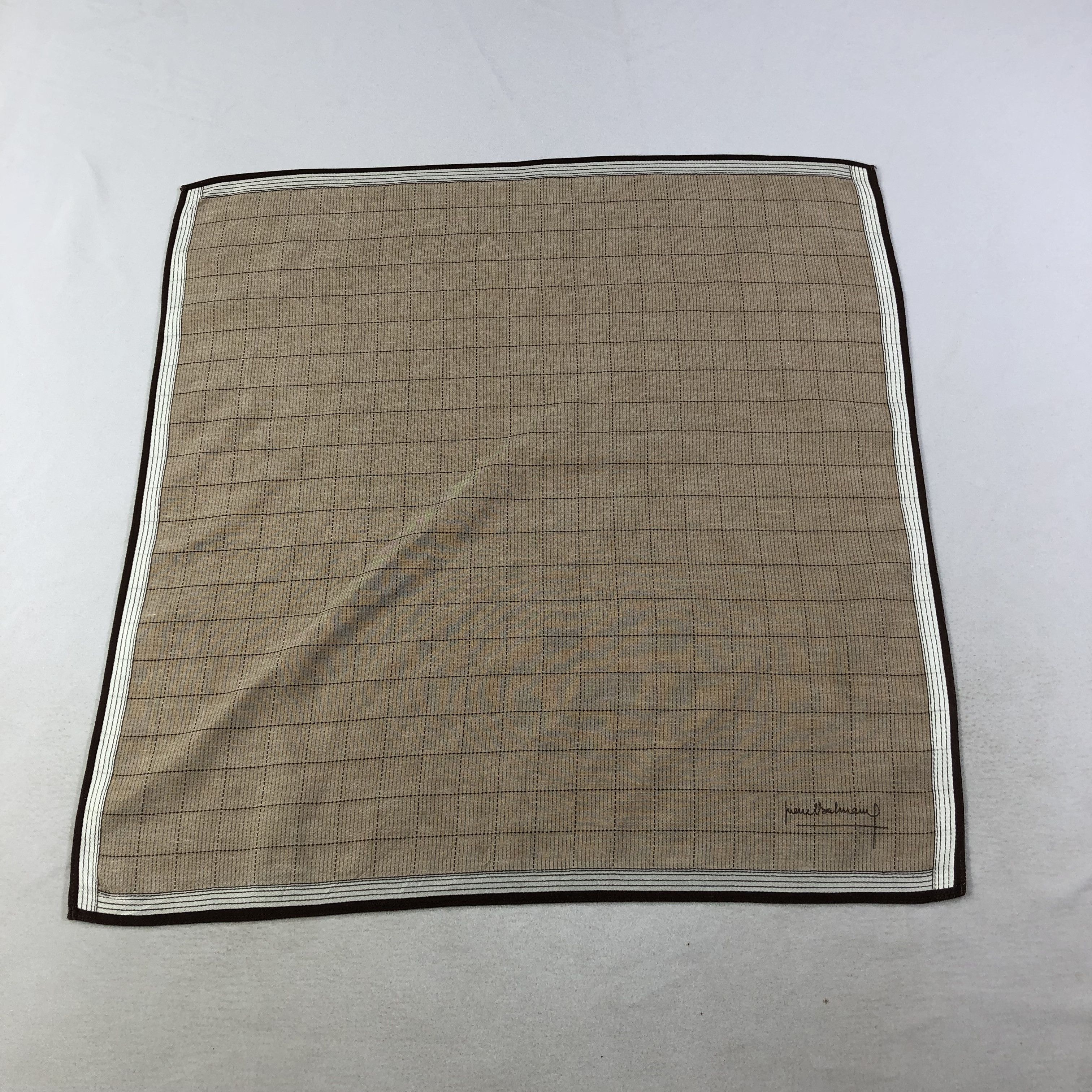 Pierre Balmain Pierre Balmain Handkerchief Neckerchief Bandana H2288 Size ONE SIZE - 2 Thumbnail