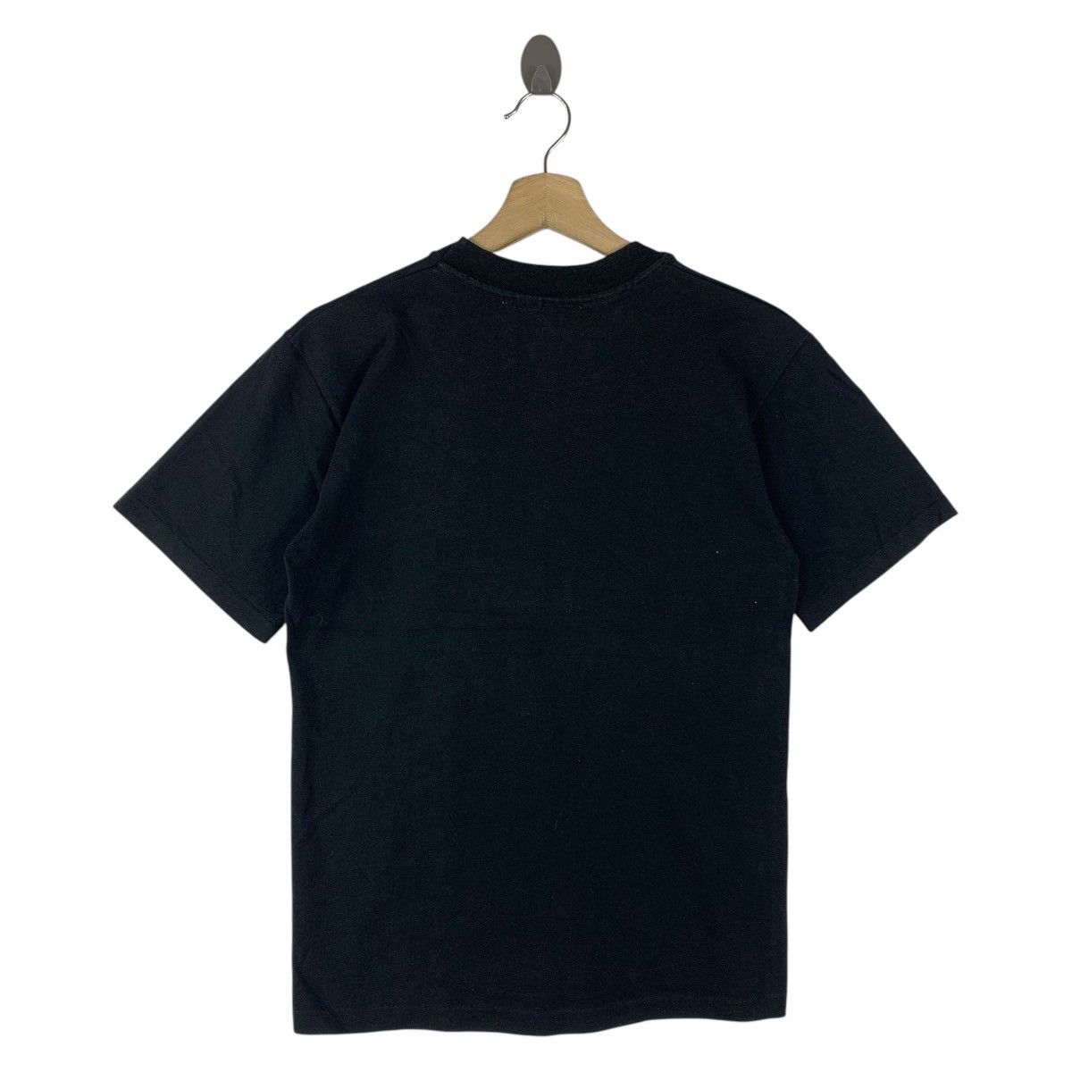 Vintage Vintage 90s BITCH SKATEBOARD glitch logo design black tee Size US M / EU 48-50 / 2 - 4 Thumbnail