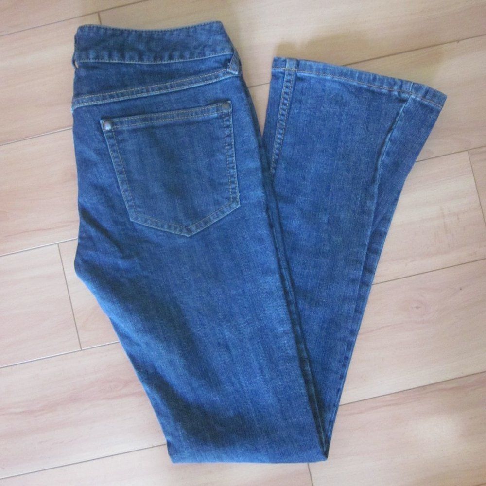 Free People VINTAGE 90's Free People Low Rise Bootcut Denim Jeans Size 28 Size 28" / US 6 / IT 42 - 8 Thumbnail