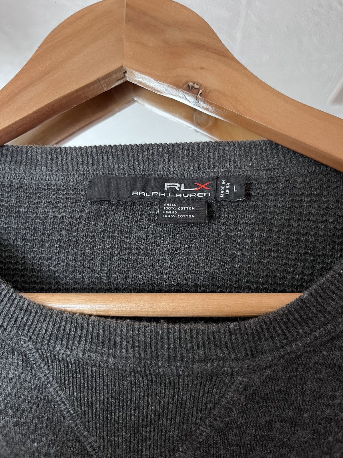 RLX Ralph Lauren RLX Ralph Lauren Sweatshirt Sweater Grey Size L Size US L / EU 52-54 / 3 - 5 Thumbnail