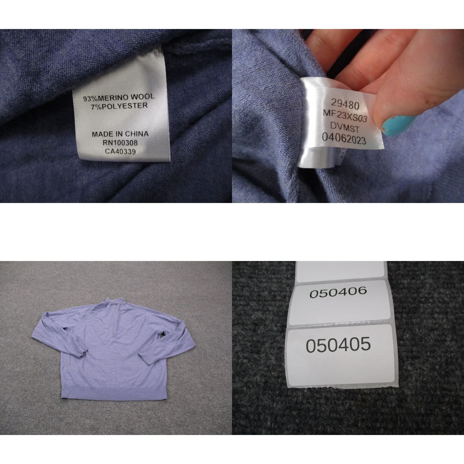 Peter Millar Peter Millar Sweater Mens XL Purple Men Merino Wool Excursionist Flex Stretch Crown Crafted Size US XL / EU 56 / 4 - 8 Thumbnail