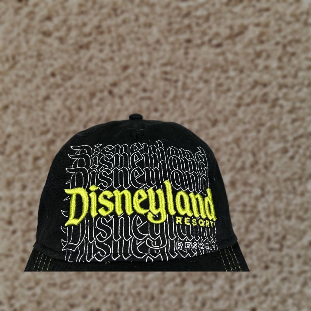 Disney Disney Hat Cap Strap Back One Size Black Cotton Mickey Logo Baseball Cap Mens Adults Adjustable Twill Color Black Disney Theme 100% Cotton Hat Cap Size ONE SIZE - 1 Thumbnail