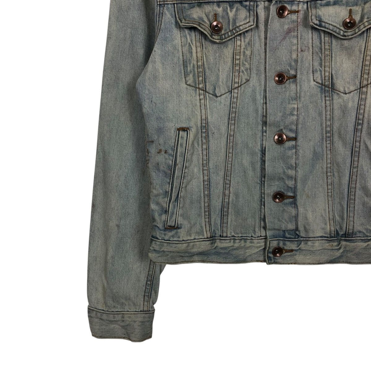 Japanese Brand 🔥VINTAGE CROPPED TRUCKER DENIM JACKET GAP Size US XS / EU 42 / 0 - 6 Thumbnail