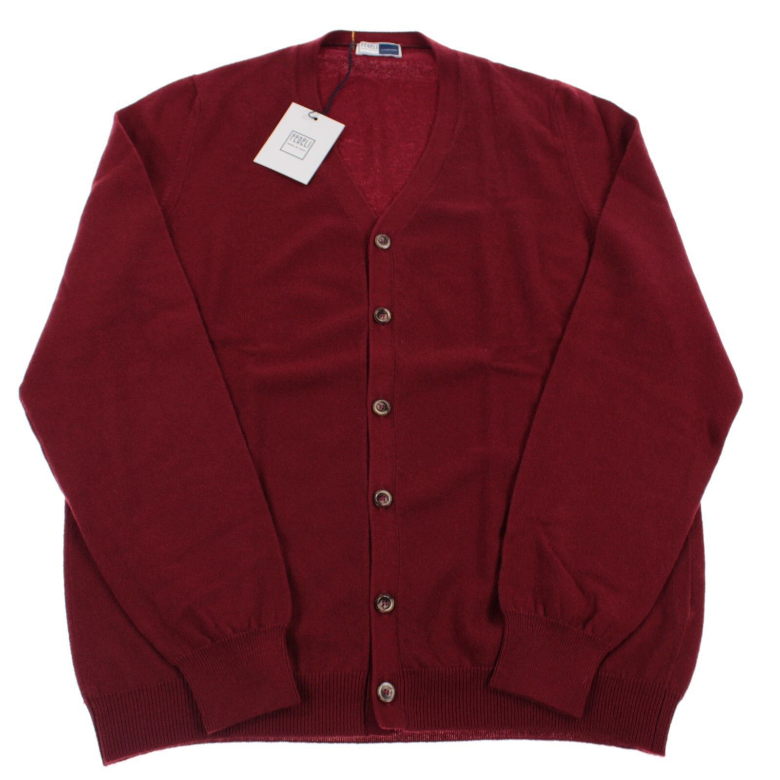 Fedeli Fedeli Sweater Size US L in Red Size US L / EU 52-54 / 3 - 1 Thumbnail