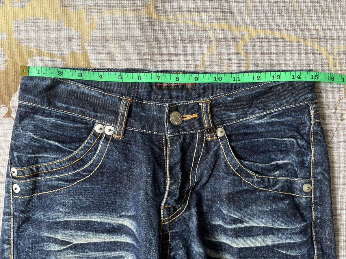 Morgan Homme Morgan Homme De Toi Claw Marks Curve Leg Design Denim Size US 29 - 3 Thumbnail