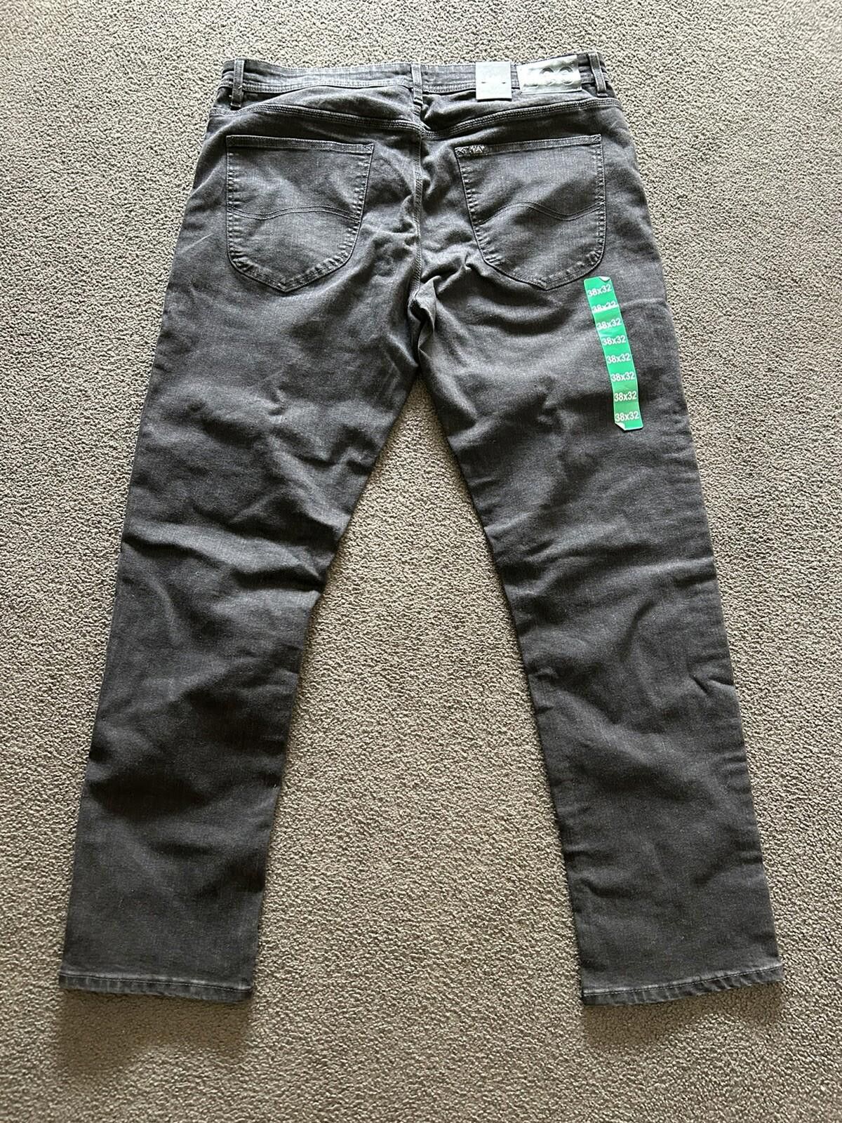 Lee Lee Jeans Straight & Narrow Black NEW - Size R 38x32 $159.95 Size US 38 / EU 54 - 6 Thumbnail