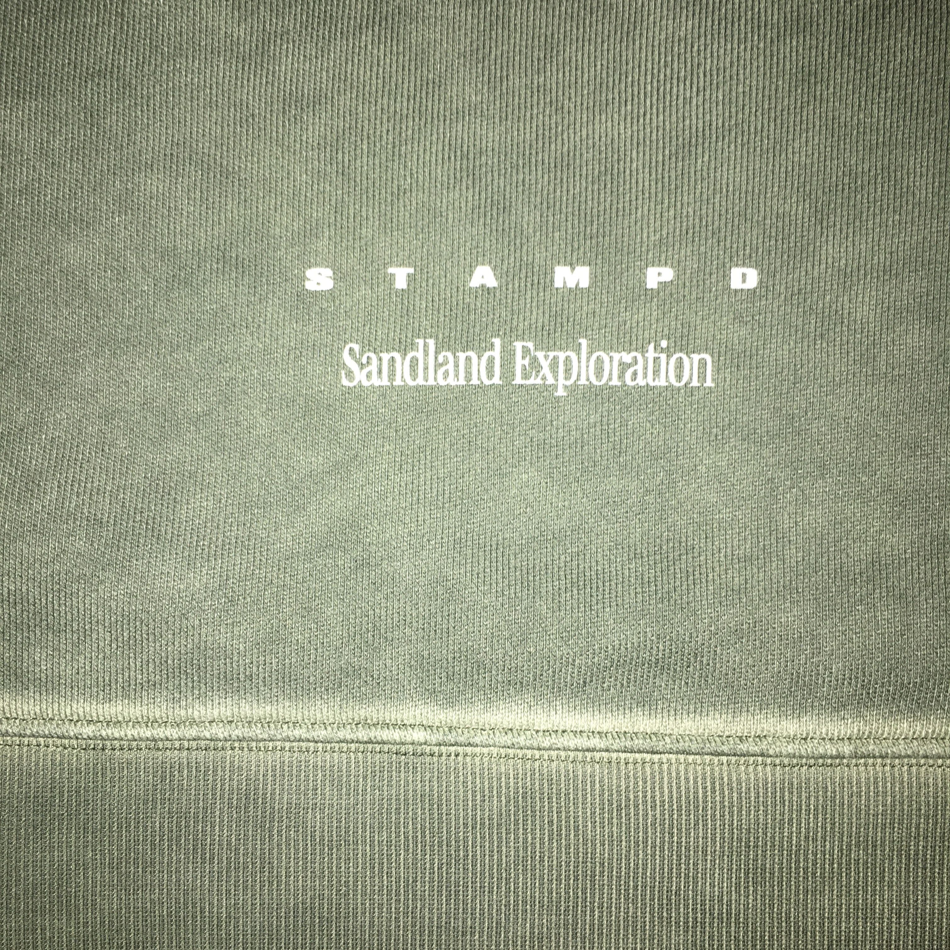 Stampd SANDLANDS CREWNECK - OIL WASHED Size US M / EU 48-50 / 2 - 14 Thumbnail