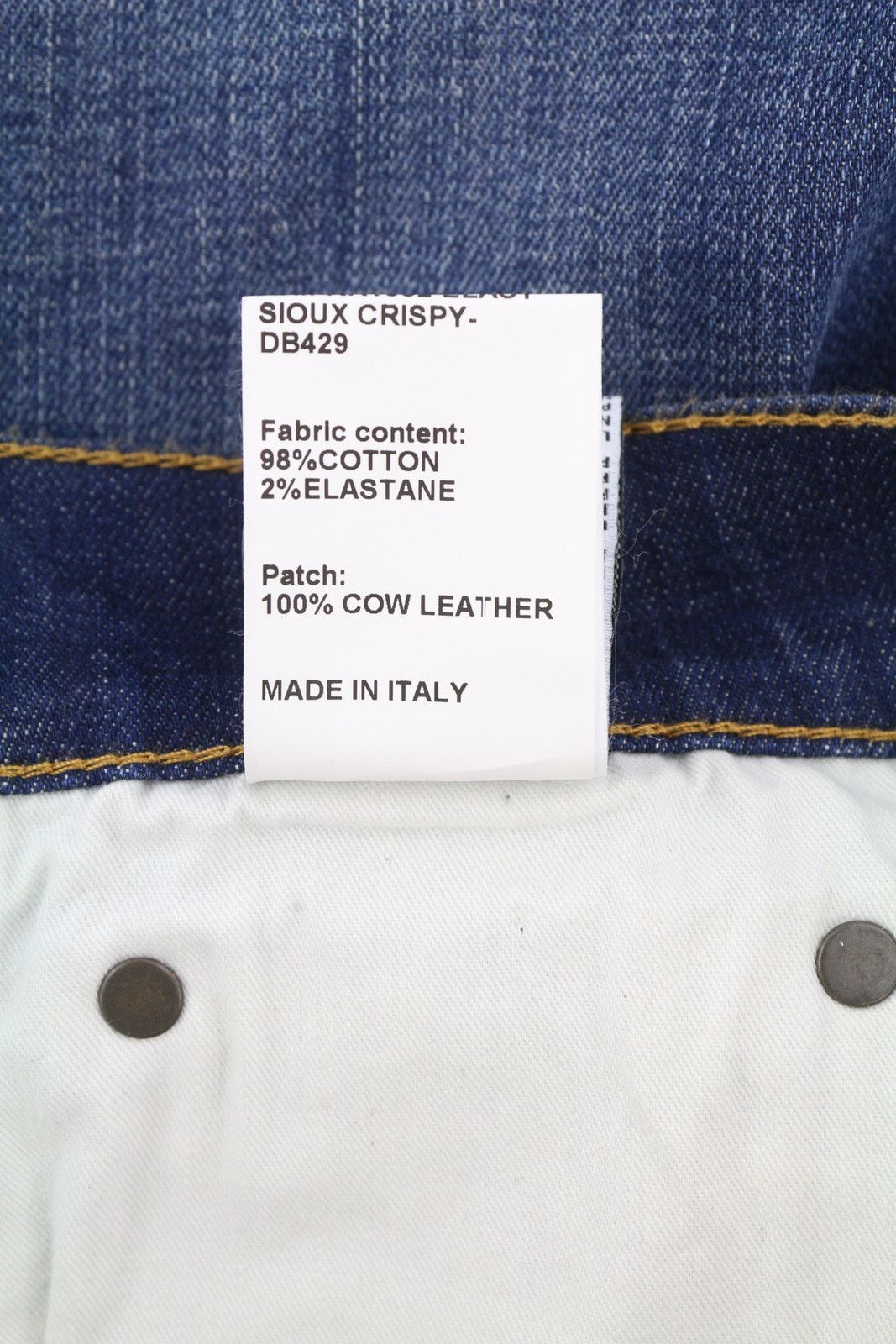 R13 SKATE 33 Howell Indigo Faded Skinny Zip Denim 86229 Size US 33 - 8 Thumbnail