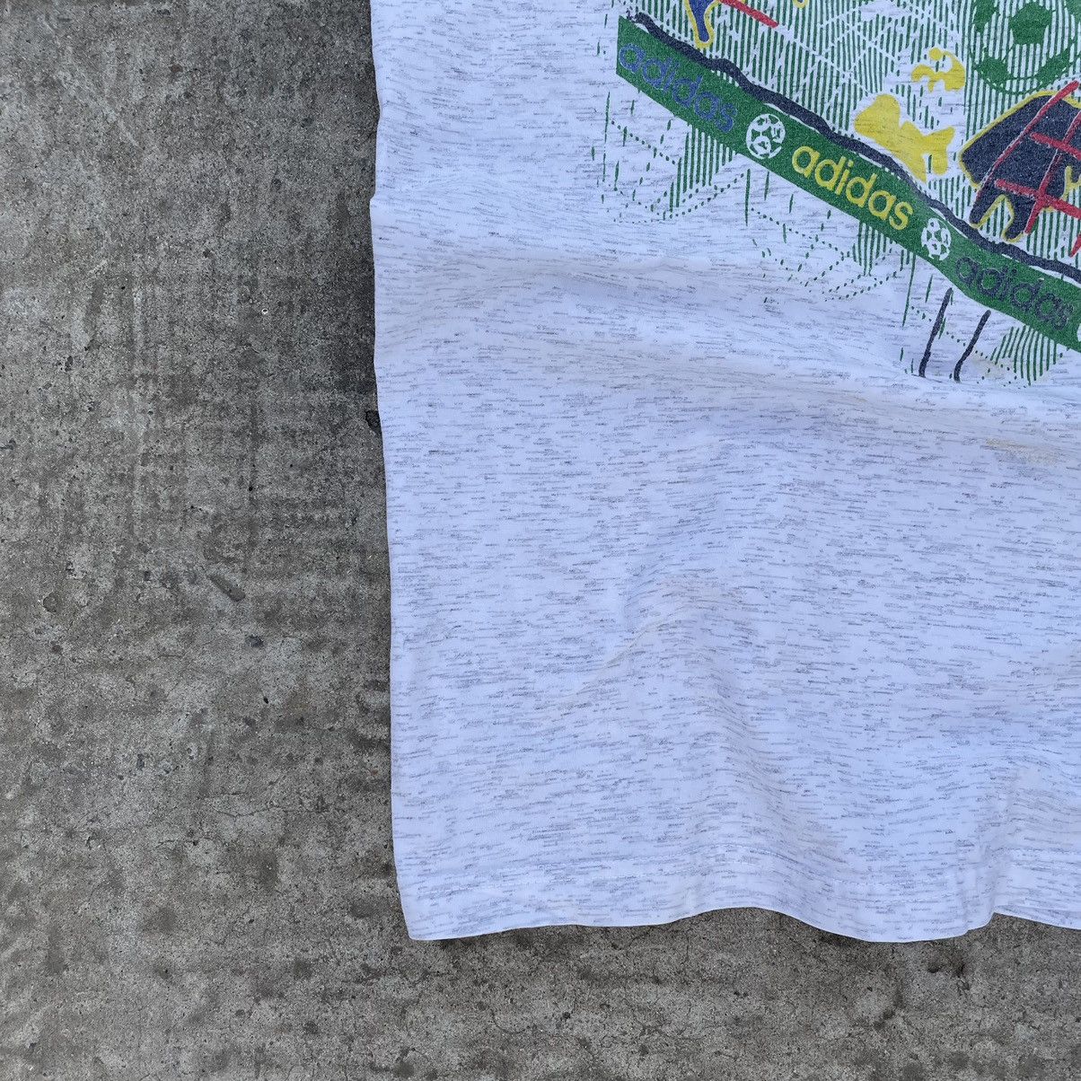 Adidas × Union LA Vintage Adidas T-shirts Big Logo 90s Style USA Streetwear Size US S / EU 44-46 / 1 - 4 Thumbnail