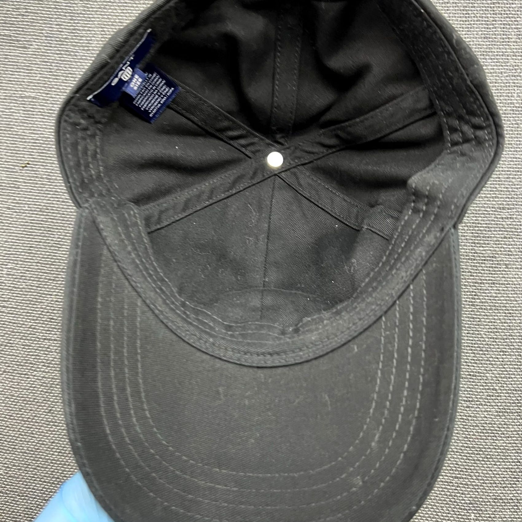 Gant GANT USA Cap One Size Black OS Cotton Adjustable Baseball Cap Unisex Adults Size ONE SIZE - 4 Thumbnail
