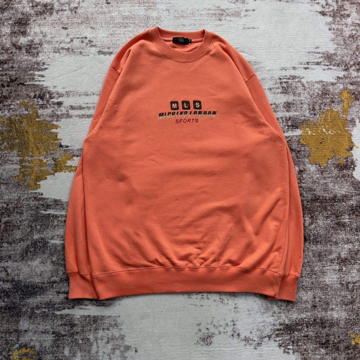 Michiko Koshino London VINTAGE MICHIKO LONDON EMBROIDED LOGO SWEATSHIRT Size US XL / EU 56 / 4 - 2 Thumbnail