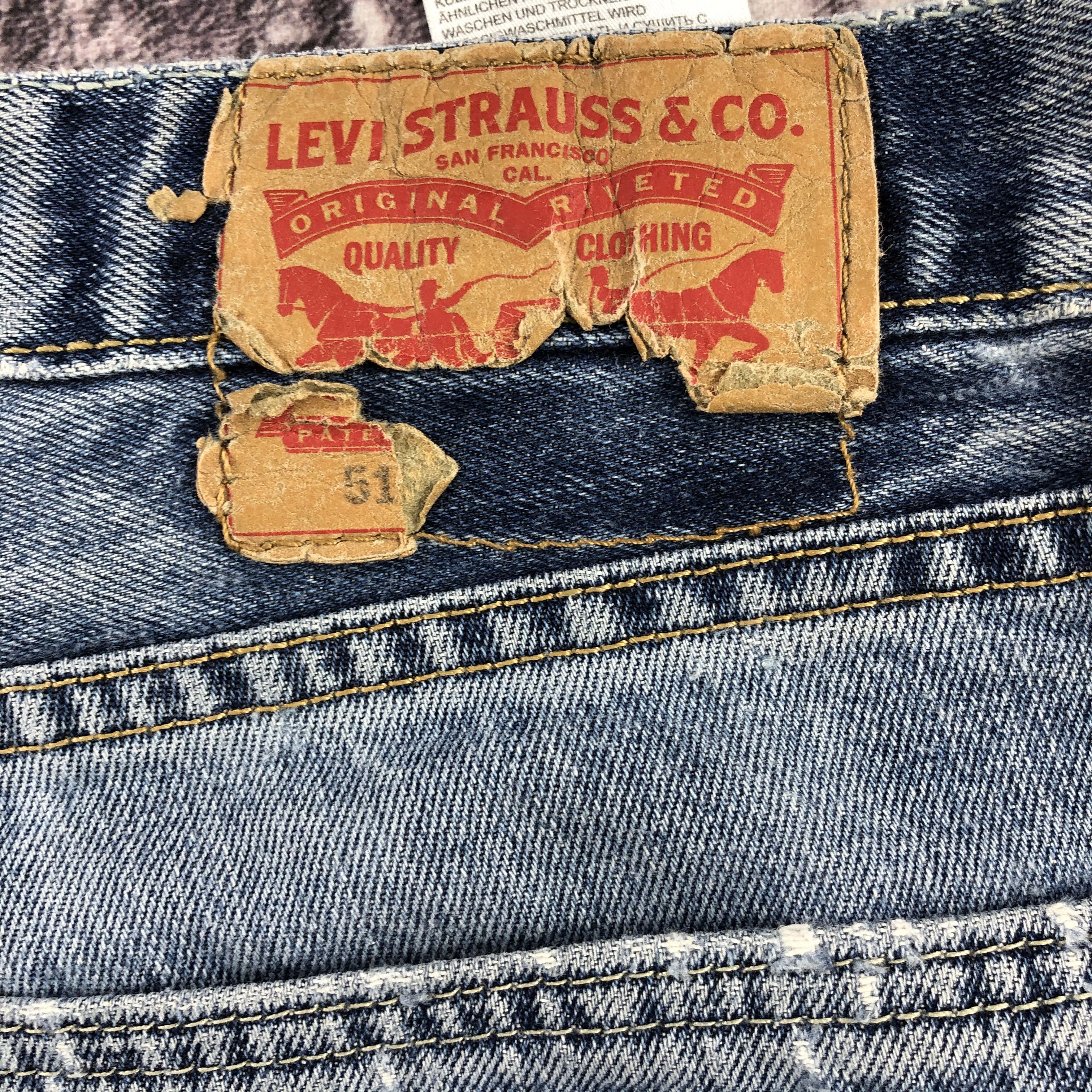 Levi's × Vintage Vintage Blue Wash Levis 501 Jeans-JM2308 Size US 37 - 6 Thumbnail
