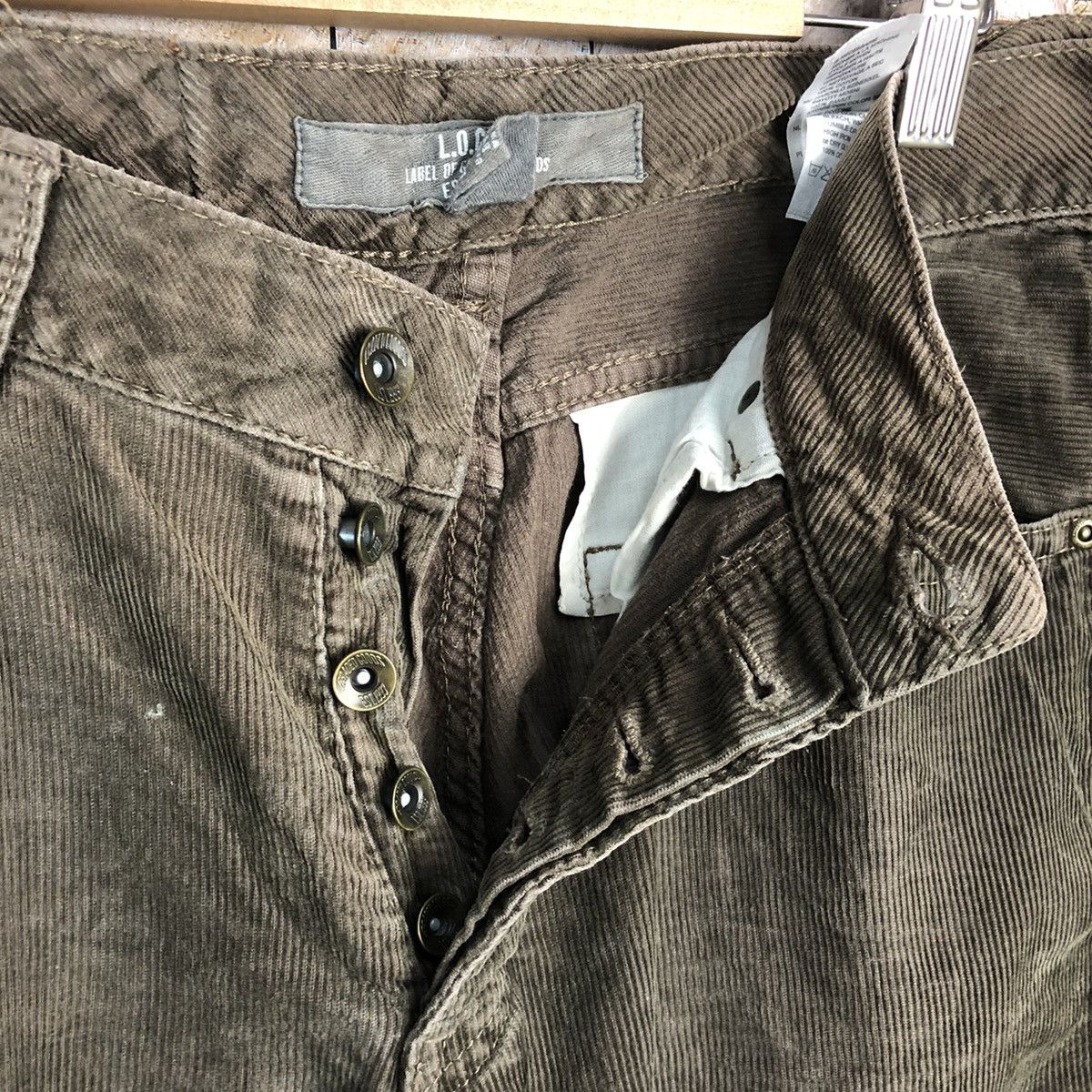 L.O.G.G. L.O.G.G Brown Conduroy Casual Pants #A647 Size US 33 - 11 Thumbnail
