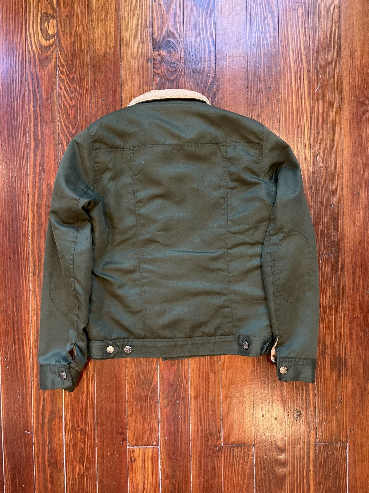 Aeropostale Aeropostale Sherpa Collar Jacket Men’s Button Up Workwear Size US M / EU 48-50 / 2 - 2 Thumbnail