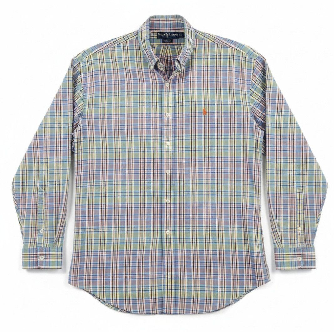 Ralph Lauren Vintage 90's Ralph Lauren Blake Plaid Shirt Size US XL / EU 56 / 4 - 1 Thumbnail