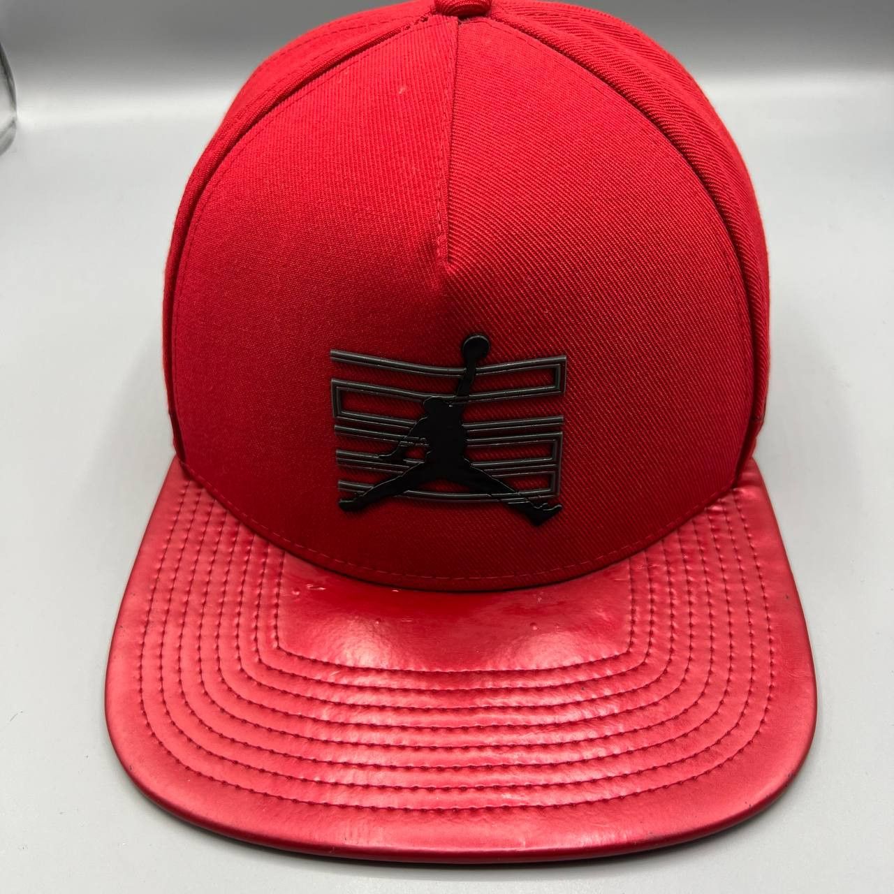 Jordan Brand Air Jordan Hat Men Red Win Like 96 Jumpman Snap Back Cap Size ONE SIZE - 1 Thumbnail