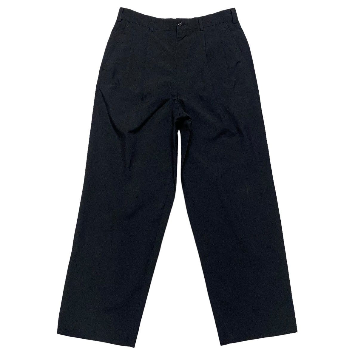 Comme des Garcons Homme AD1989 Comme des Garcons Homme Deux Wool Baggy Pants Size US 31 - 2 Thumbnail