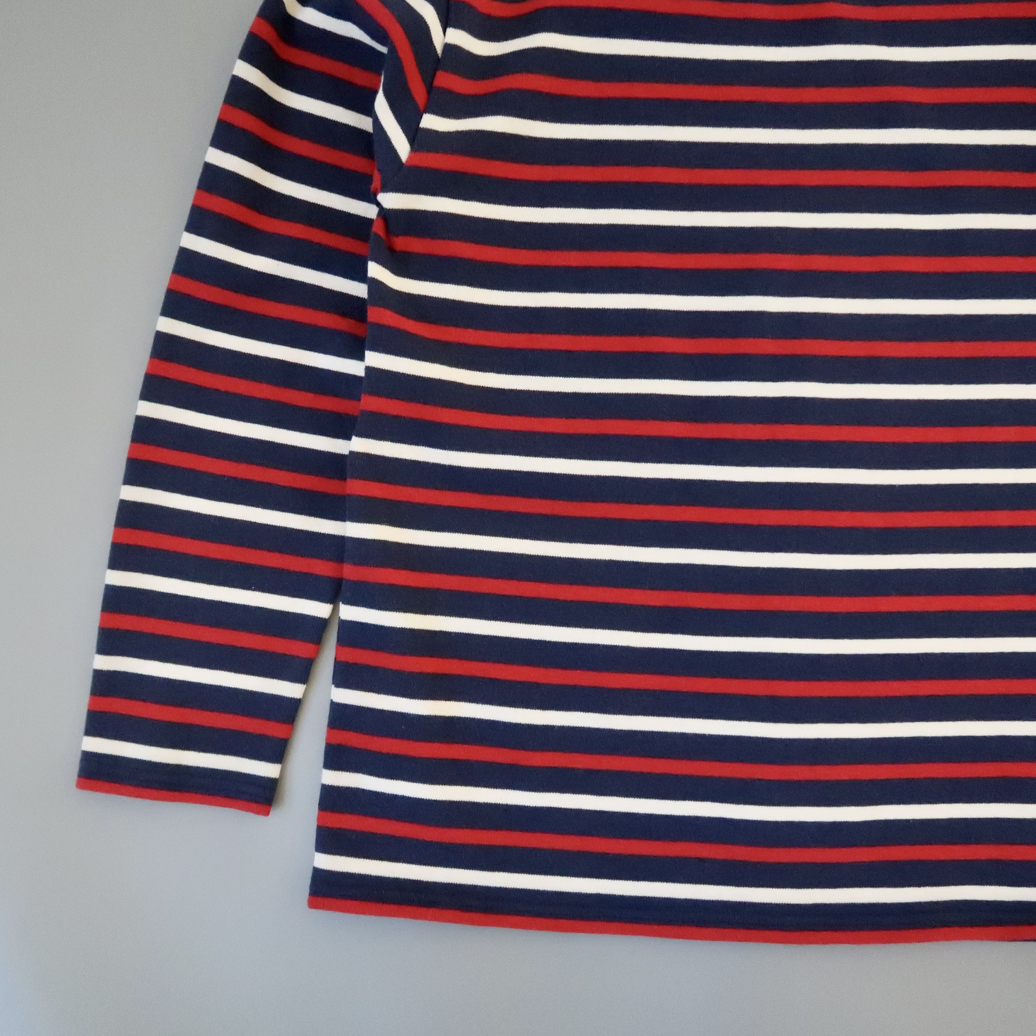Saint James SAINT JAMES heavyweight cotton striped breton shirt, 3.5 Size US S / EU 44-46 / 1 - 5 Thumbnail