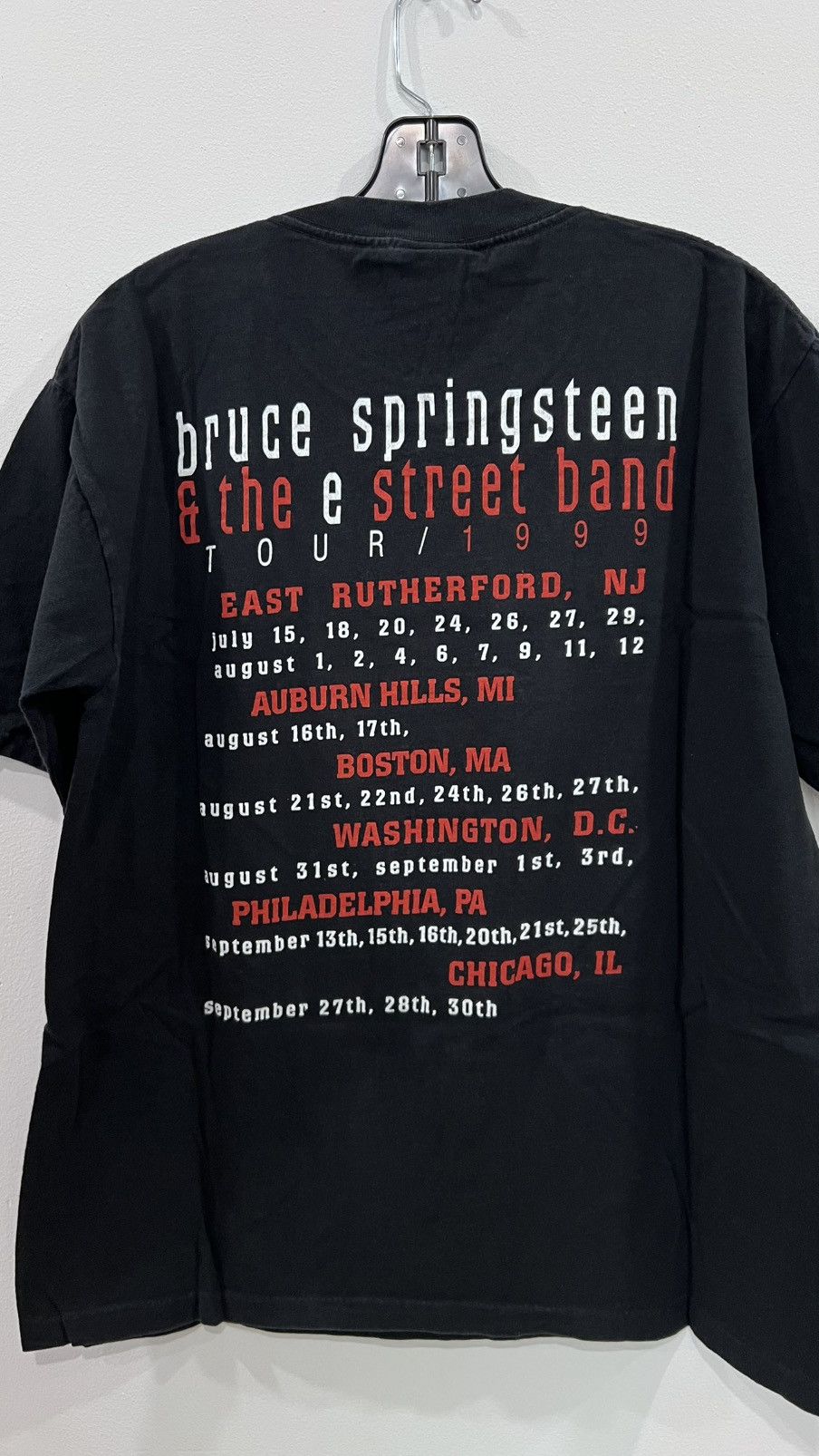 Band Tees × Vintage 1999 Bruce Springsteen & The E Street Band Tour Size Large Size US L / EU 52-54 / 3 - 5 Thumbnail