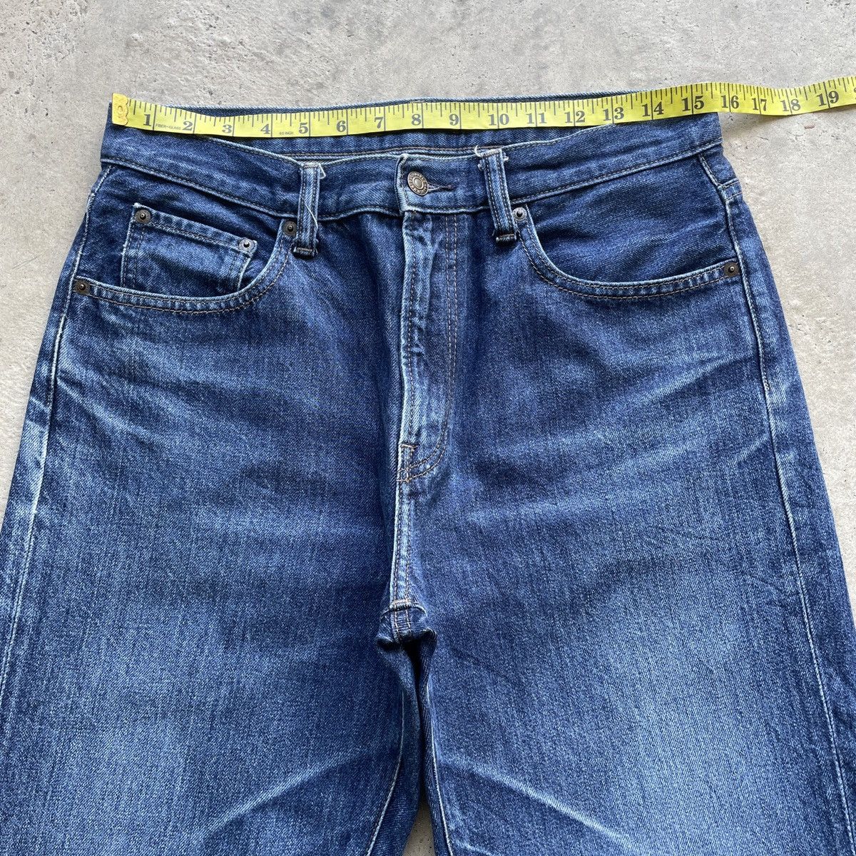 Japanese Brand W31x29.5💥 Vintage Japanese Brand Faded Jeans Denim Pants Size US 31 - 6 Thumbnail