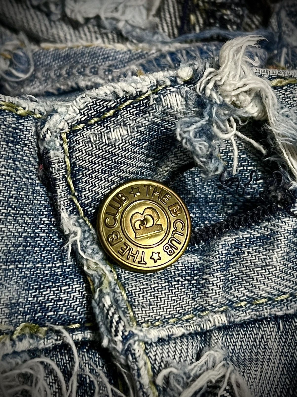 Vintage Vintage Miss Sixty Distressed Denim Jeans LGB Style Size US 29 - 17 Thumbnail