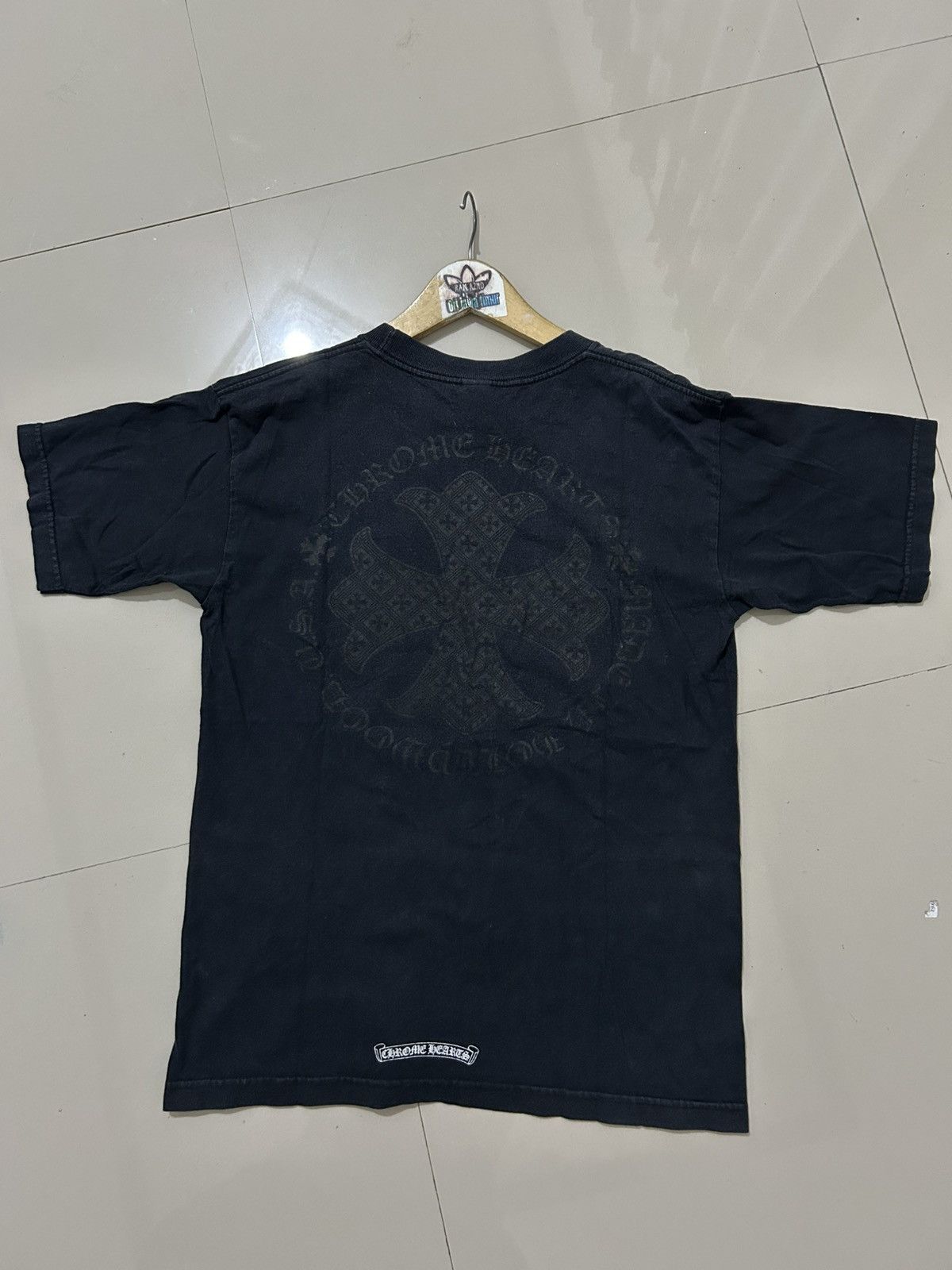 Chrome Hearts Chrome Hearts Tonal Plus Hollywood Logo Tshirt Black Size US M / EU 48-50 / 2 - 4 Thumbnail