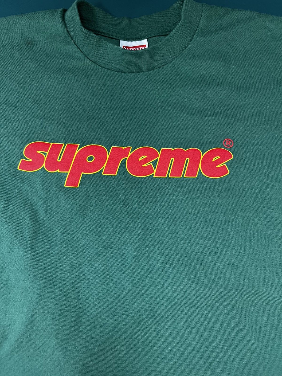 Supreme Supreme Logo Tee Size US S / EU 44-46 / 1 - 2 Thumbnail